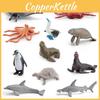 Detailed Plastic Ocean Animal Figurines Set With Whales Dolphins Sea Lions And Octopus Ideal For Collectors And Kids