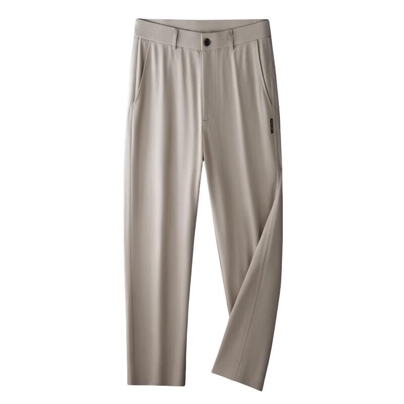 Men's Ice Silk Anti-Wrinkle Casual Pants