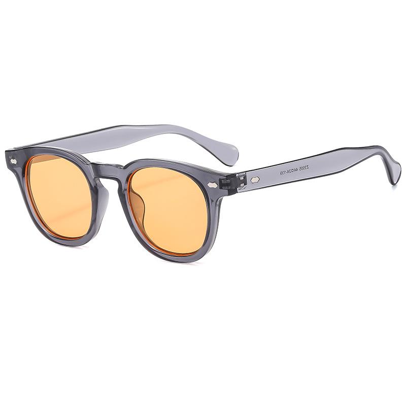 

High-End Outdoor Oval Frame Anti-UV Sunglasses