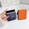 Leather Shockproof Phone Case for Samsung Galaxy Z Flip 7 6 5  Flip7FE Zflip7 ZFlip6 ZFlip5 5G Hinge Protection Cover