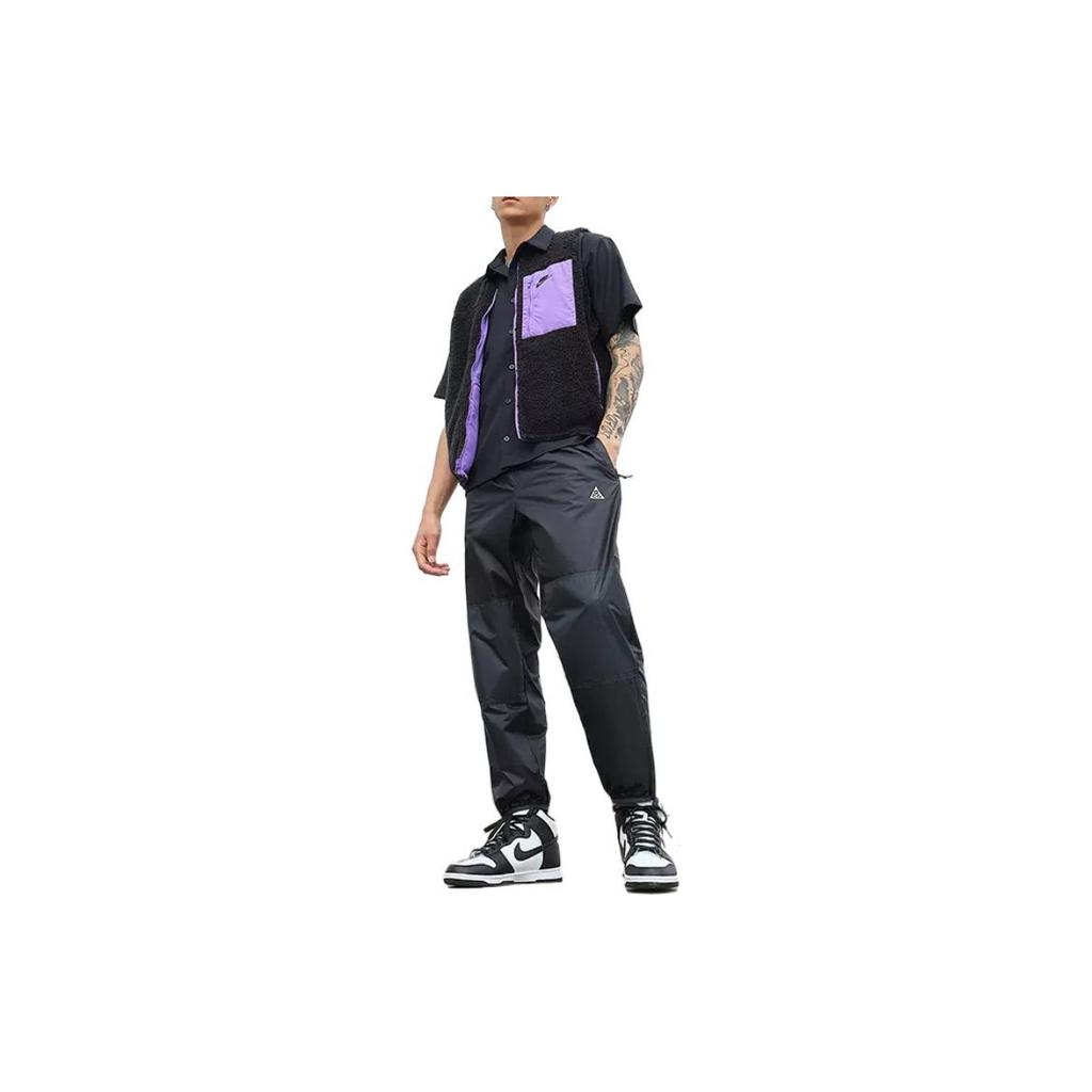 Nike Reversible Fleece Vest With Logo Print And Pocket Detail Men Vest Purple DQ4879-010