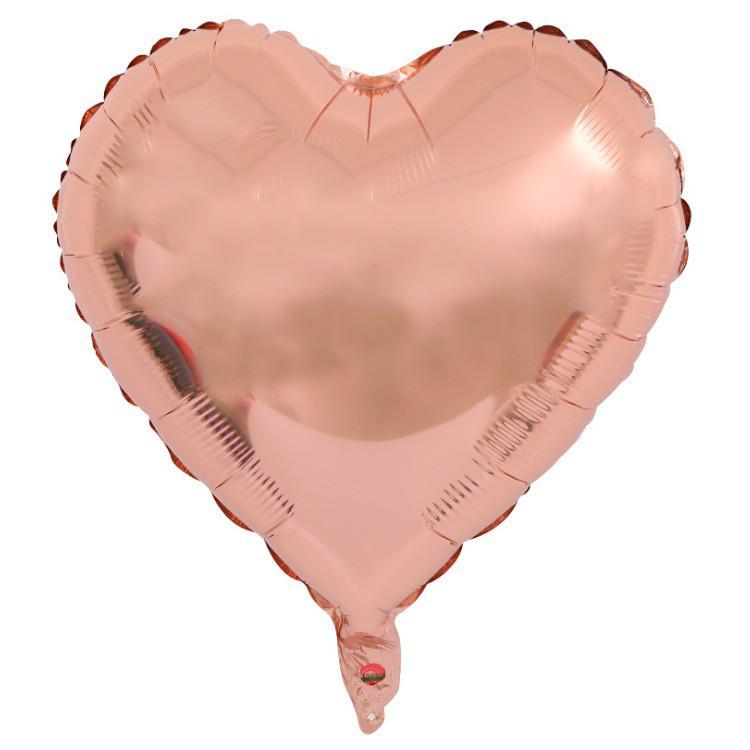 

18 Heart-Shaped Aluminum Foil Balloon for Wedding, Valentine s Day, and Qixi Festival Decorations.