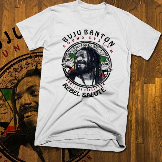 Reggae T-shirt Haile Selassie Gregory Isaacs Buju Yellowman Jamaican All sizes S