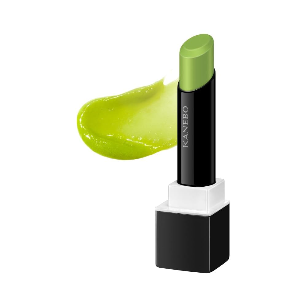 KANEBO Rouge Scrub Melting EX2 3.8g Lip Balm Fairy Whisper - A translucent apple green. For changing color and texture.