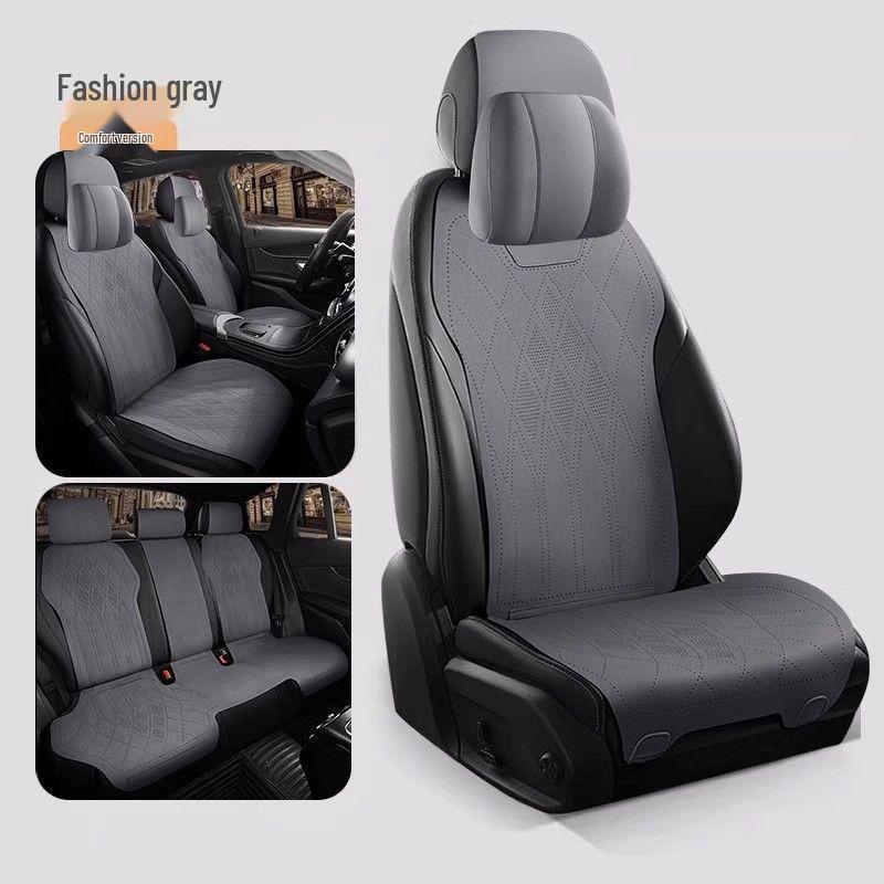 Volkswagen Käfer Vier Jahreszeiten Wildleder Sitzkissen: Atmungsaktive, Belüftete, Dünne Sattelunterlage.