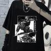 Berserk Guts T-Shirt für Damen Manga Schwertkämpfer Gatsu Opfer Zodd Anime T-Shirt Camisas Hombre Baumwolle Mode Mädchen Kleidung