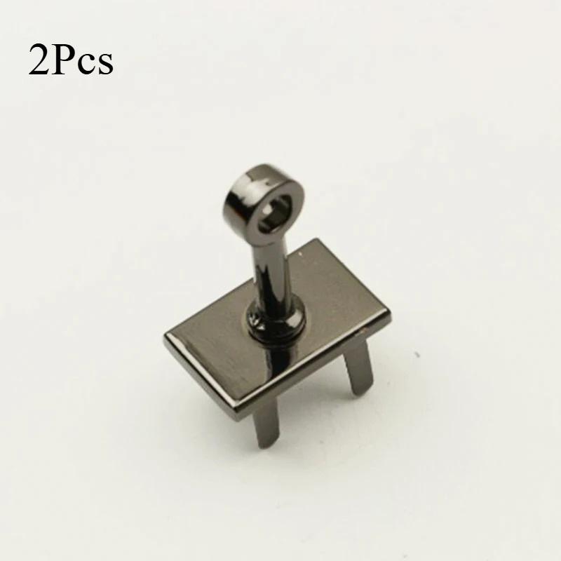 2 ks Kovová přezka s uzávěrem Módní dekorace na tašku Spona pro DIY Kabelku Tašku Peněženku Zavazadlo Kování Uzávěr Díly a příslušenství na tašku