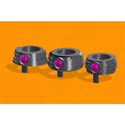 HGUC MS Modification Monoeye Detail-Up Parts Made of 3D Printed PLA (HG 1/144 Zaku D-02, 6 pieces)