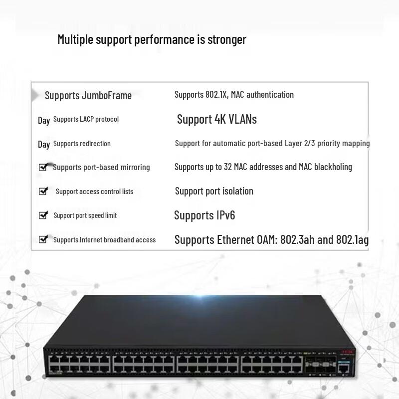 H3C S5570S-54S-EI Gigabit Layer 3 Aggregation Switch