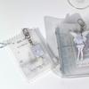 Ghost Girl Angel Phone Keychain Cute White Kawaii Charms Pendant For iPhone 15Promax Airpods Earphone Books Ins Korea New