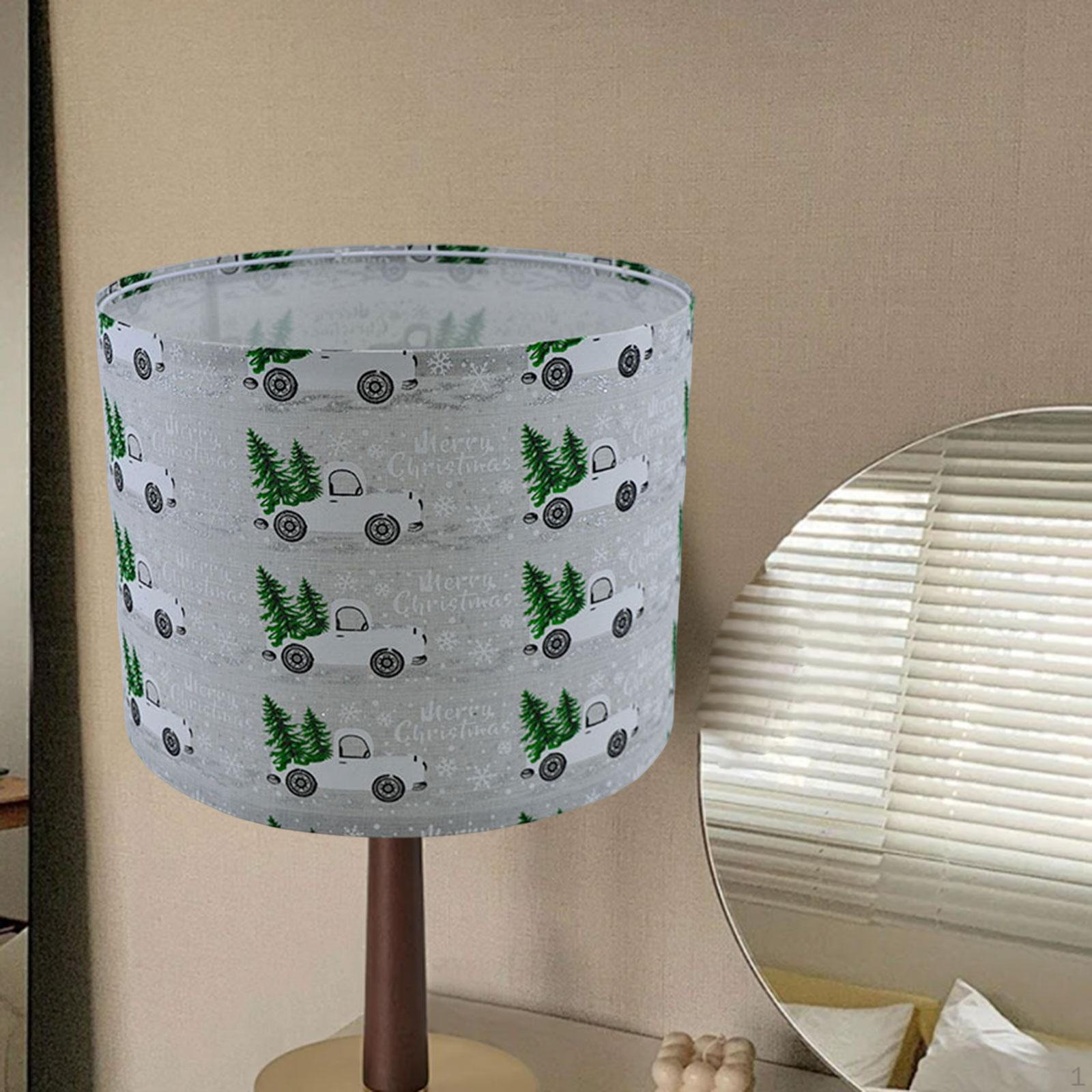 

Різдвяна люстра Барабан Абажур 33x25 см Настільний світильник для ресторанів і готелів Style D