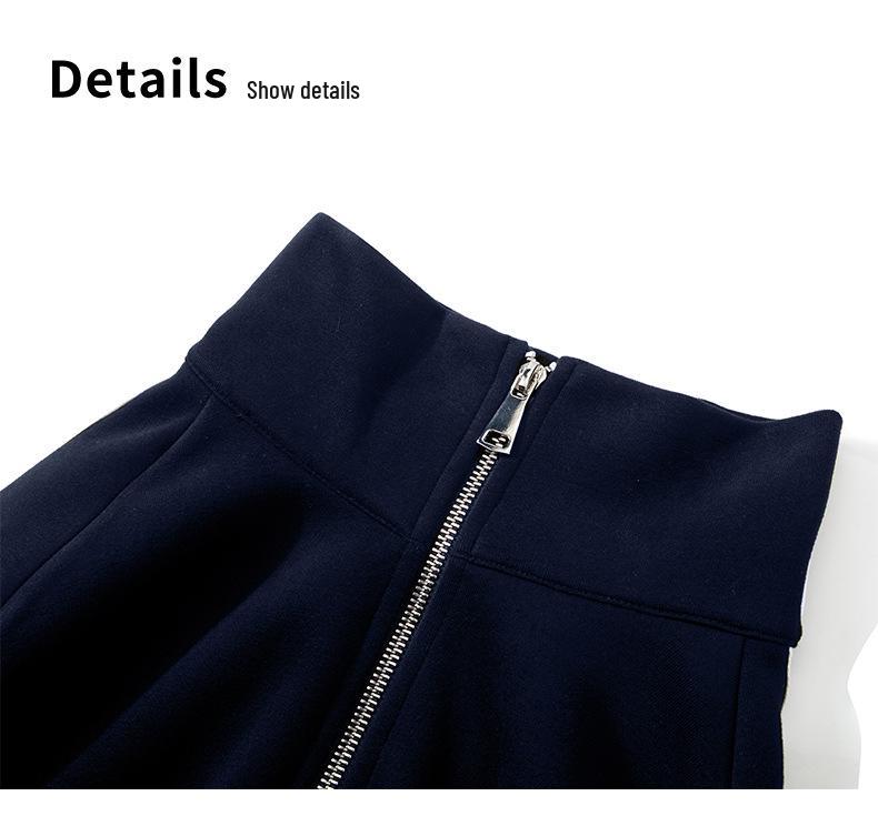 Women's Petite Three-Stripe Baseball Jacket - Spring/Autumn 2025 Korean Style