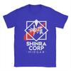 Fun Final Fantasy FF Video Game TShirt Unisex Crewneck Pure Cotton T Shirts Shinra Corp Midgar Short Sleeve Tees Summer Tops