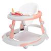 Ubravoo Foldable Baby Walker With O-Shaped Legs & Multi-Function Rollover Prevention, 6-18 Months, Adjustable Height, Music Toy