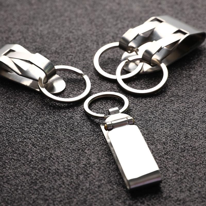 Anti-Lost Belt Key Holder Key-Clip Detachable Keyrings For Keys Belt Keychain
