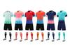Dětský rychleschnoucí fotbalový dres s krátkým rukávem a potiskem loga pro tým a školní sporty