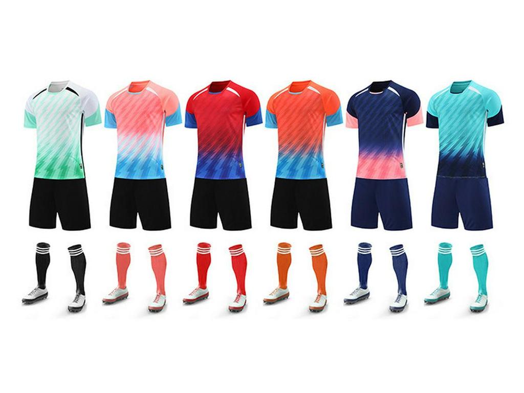 Dětský rychleschnoucí fotbalový dres s krátkým rukávem a potiskem loga pro tým a školní sporty