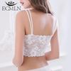 ECMLN L-XL Summer Outer Wear Fashion Women's Lace Bra Women's Top Casual Comfortable Wrap Bra