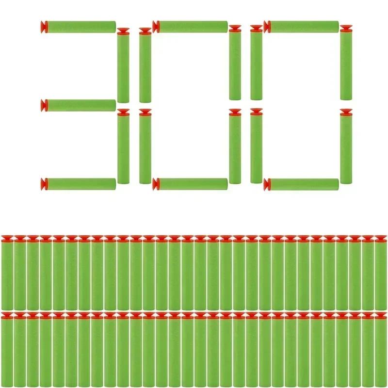 BGreen 7.2cm Sucker Head Bullets Foam Darts EVB Refill for N-Strike Elite Series Blasters Kids Toy Gun Accessories
