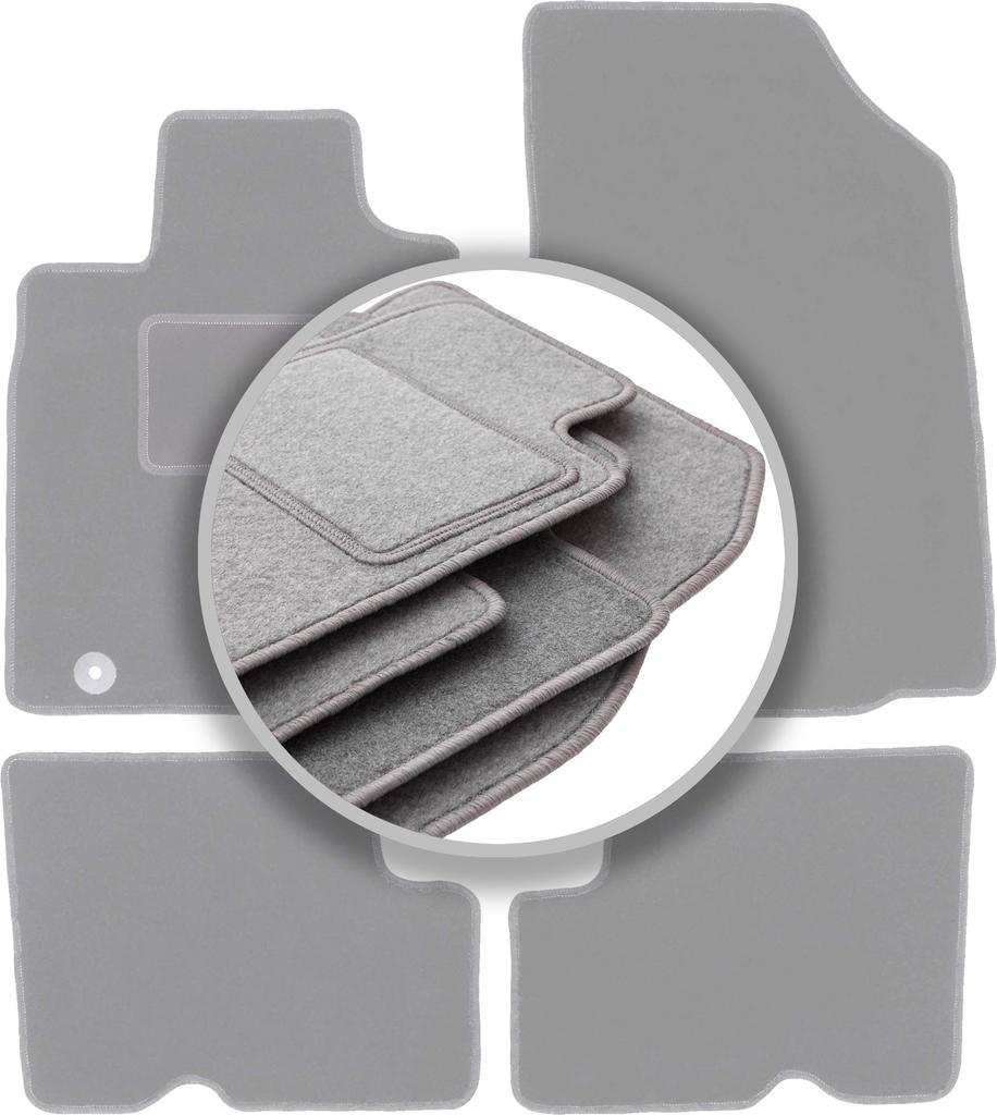 Graue Automatten für: Dacia Logan II Limousine, Kombi (2012-)