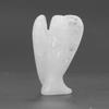 Crystal Angel Figurine 2 Inch Guardian Angel Statue Soothe Mood Pocket Healing Stone