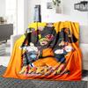 1pc Naruto Team Seven Adventure Flannel Blanket for Super Soft Cute Comfort Blanket for Travel Bedding Couch Sofa Blanket Y72343