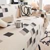 Plaid Sofa Towel Full Cover Cloth Simple Style Waffle Sofa Cover Universal Cover Universal Non-Slip Sofa Cover Cushion