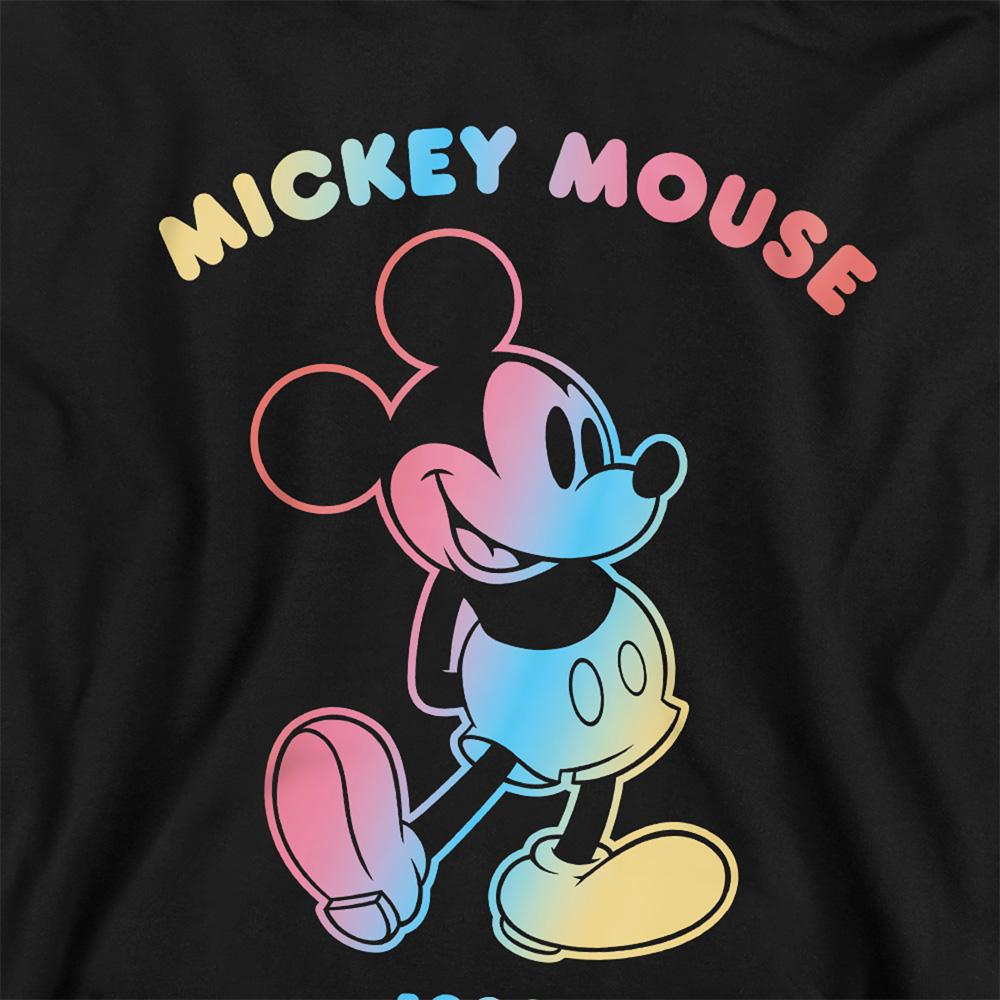 Disney Childrens/Kids Mickey Mouse Gradient Outline Heather Hoodie