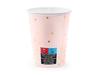 Partydeco Kubeczki Kropki Jasny Roz 260 Ml 1 Op 6 Szt