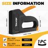 TOLESA Heavy Duty Staple Gun Kit 4 in 1 Upholstery Manual Stapler Gun with 2000 Staples for Wood Carpentry Crafts Wall DIY