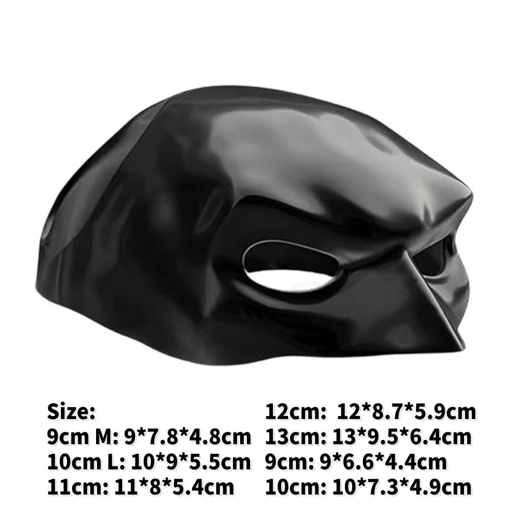 

New Black Bat Cat Avenger Mask Matte Cute Bat Mask Cool Superhero Pet Toys Creative Handmade Half Face Pet Mask For Cats And Dog 9cm