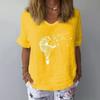 GMXIA Damenmode, lässig, Sommer, kurzärmelig, O-Ausschnitt, Blusen und Hemden
