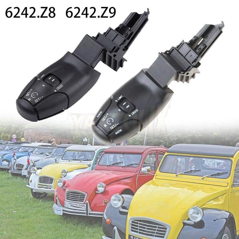 For Peugeot 206 207 301 307 308 406 3008 Citroen C5 Cruise Control Lever Switch Speed Limit Button 6242Z8 6242.Z8 6242Z9 6242.Z9