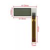 For Volvo Penta LCD Display Tachometer Hour Meter Compatible with Part Numbers 873992 873686 873688 873998