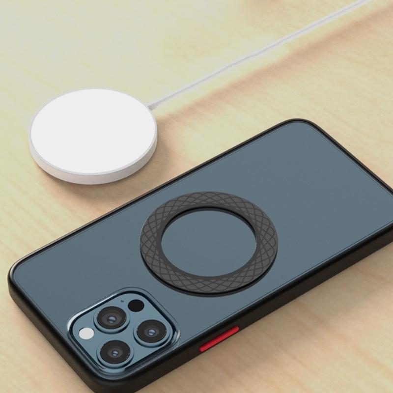 Magneticic Plate for Wireless Charging Car Phone Holder Magnetic Rings Metal Plate 1PC