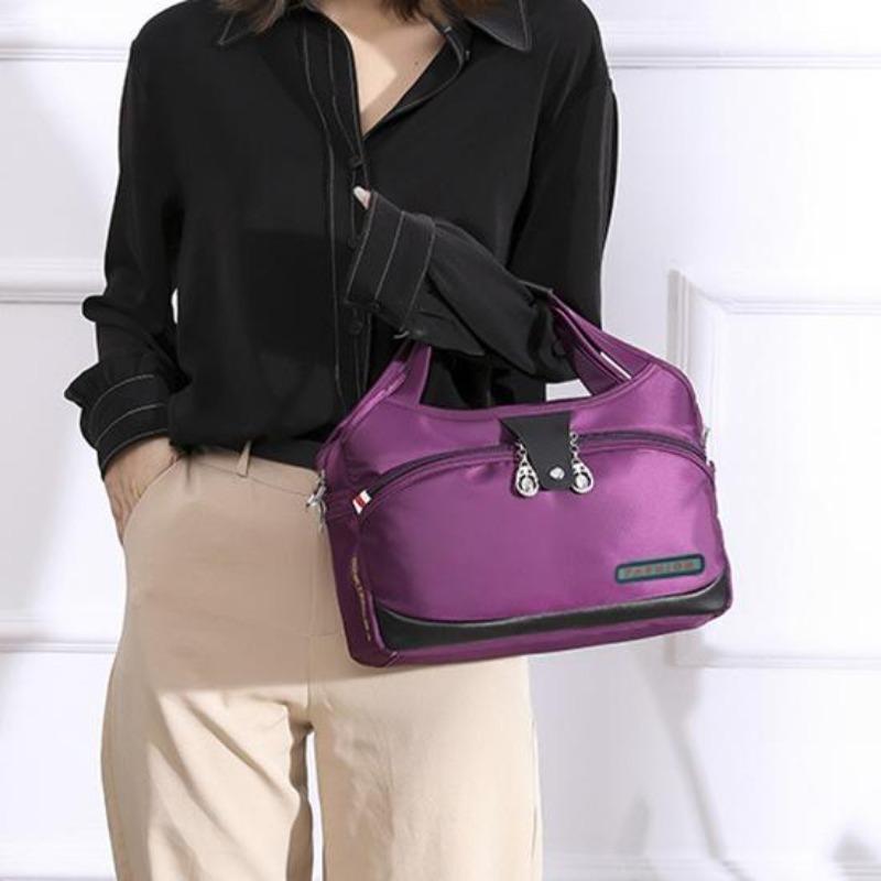 Geanta de dama cu umar din nailon Geanta de mana rezistenta la apa Geanta crossbody de mare capacitate Geanta de moda pentru doamna Geanta multifunctionala