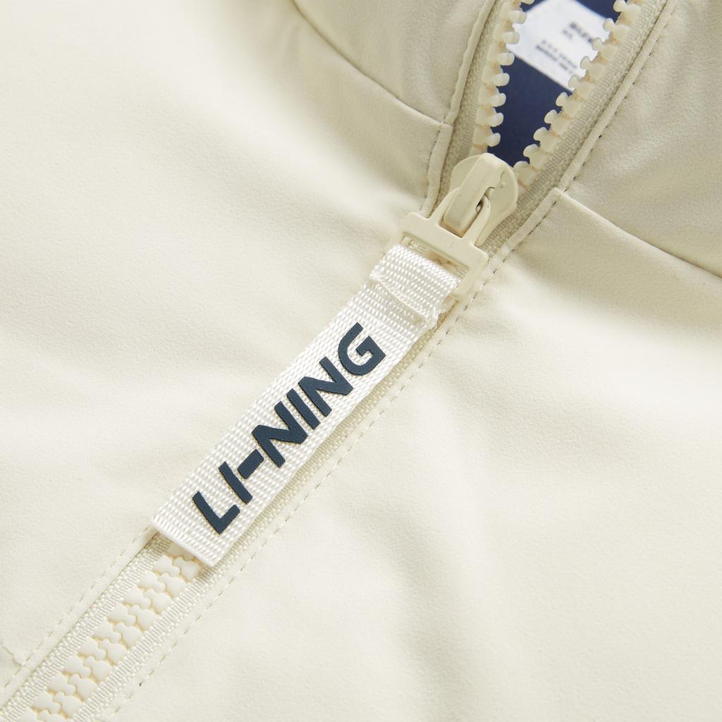 Li Ning Hot Pot Down Series Water-Resistant Letter Number Zipper Stand Collar Versatile Cold-Resistant Comfortable Breathable Winter Vest AMRU043-6
