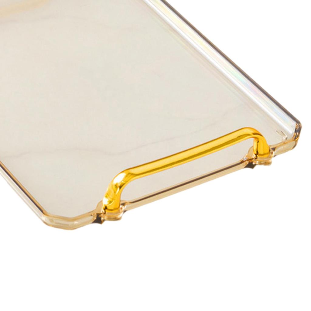 Creative Serving Tray, Plastic Platters for Home Countertop Lunch Coffee Dessert