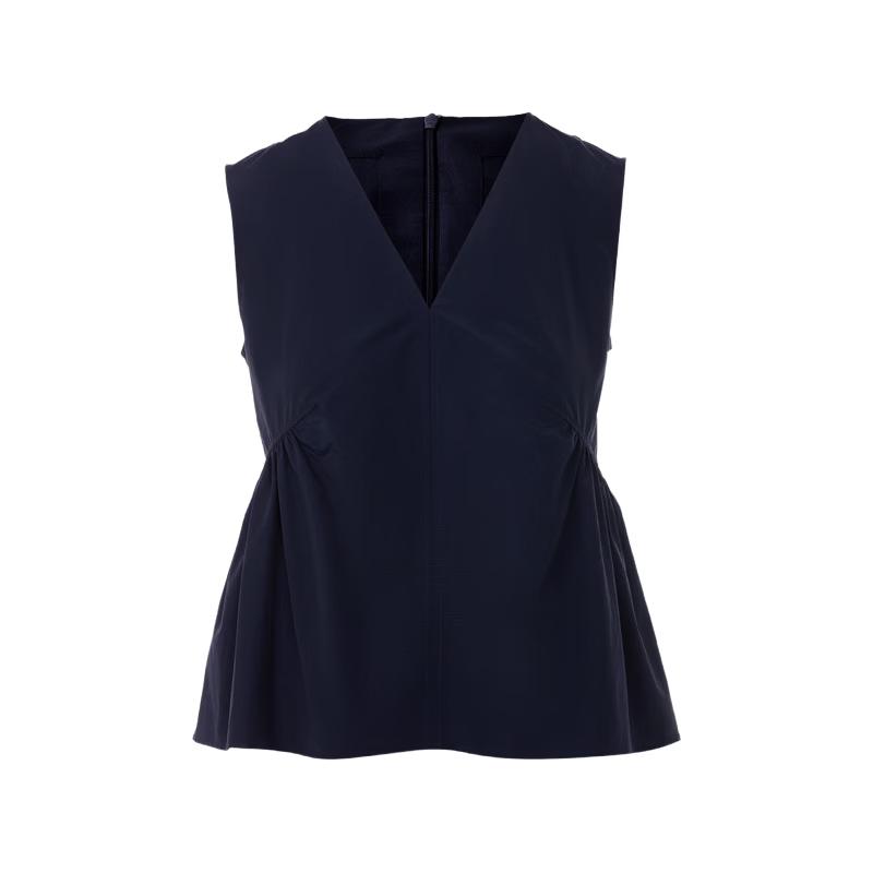 

Женская блузка без рукавов с V-образным вырезом для офиса XL