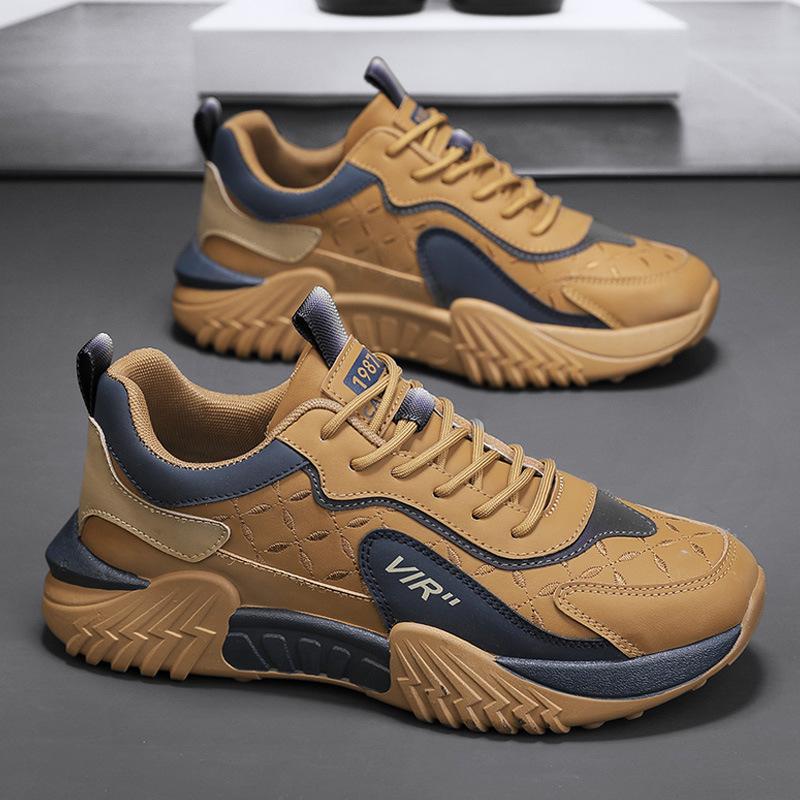 

Men s shoes autumn and winter new Forrest Gump shoes fashion sports trendy shoes versatile trendy dad shoes breathable casual platform shoes 39 хаки