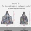 Eco-Friendly Large Capacity Flower Tote - Foldable, Waterproof, and Convenient for Shopping