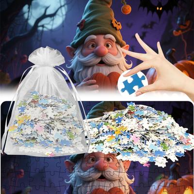 Cute Photos Of Halloween Puzzles, Puzzles, Family Education Games, Family Decoration Paintings.