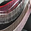 45Cm Long Tassel Crystal Fringe Tassel Trim Ribbon Dance Costume Dress Fabric Diy Trim Ribbon Beaded Sewing Tassel 15Cm Width