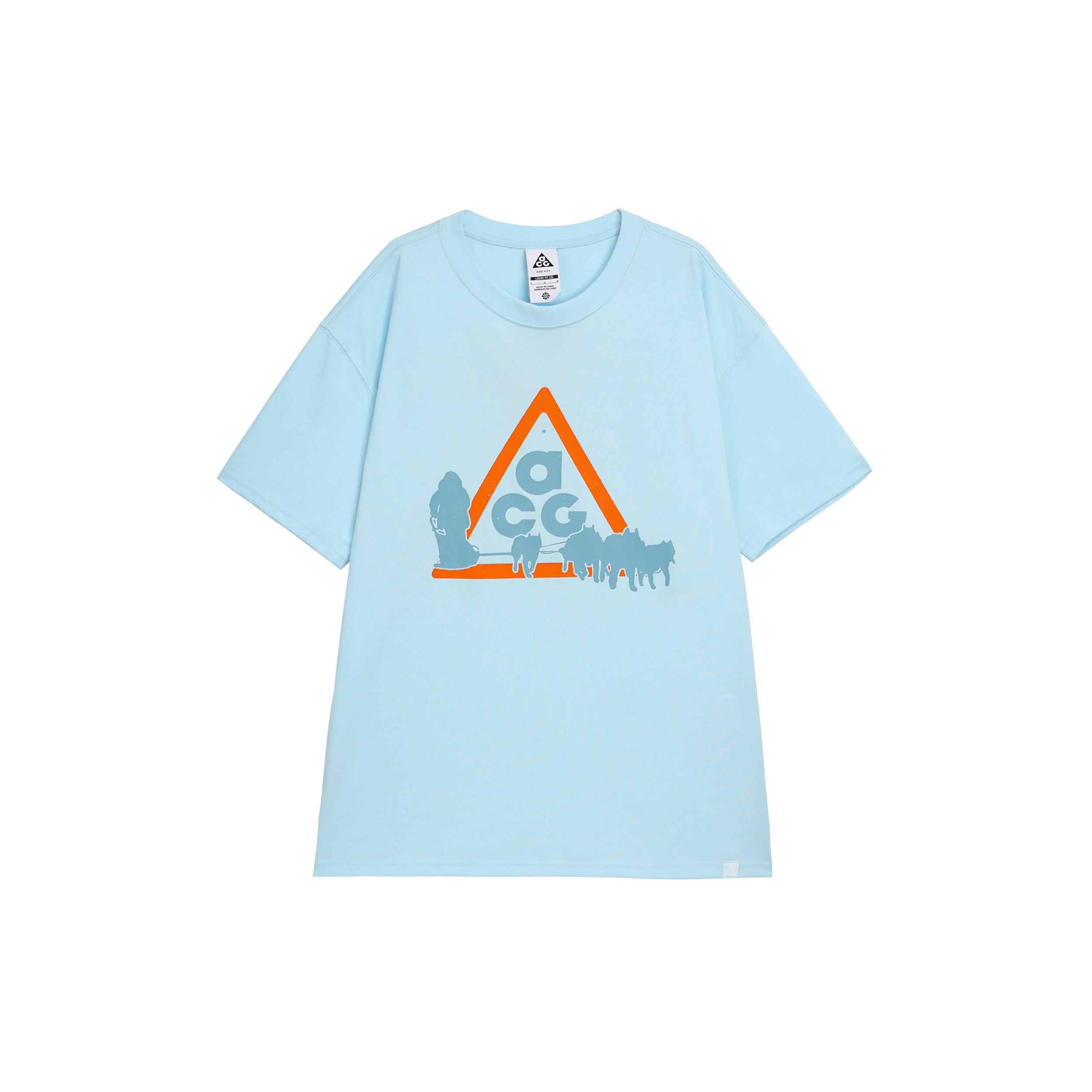 

New Nike T Shirt Men s Glacier Blue FZ5278-474 XXL