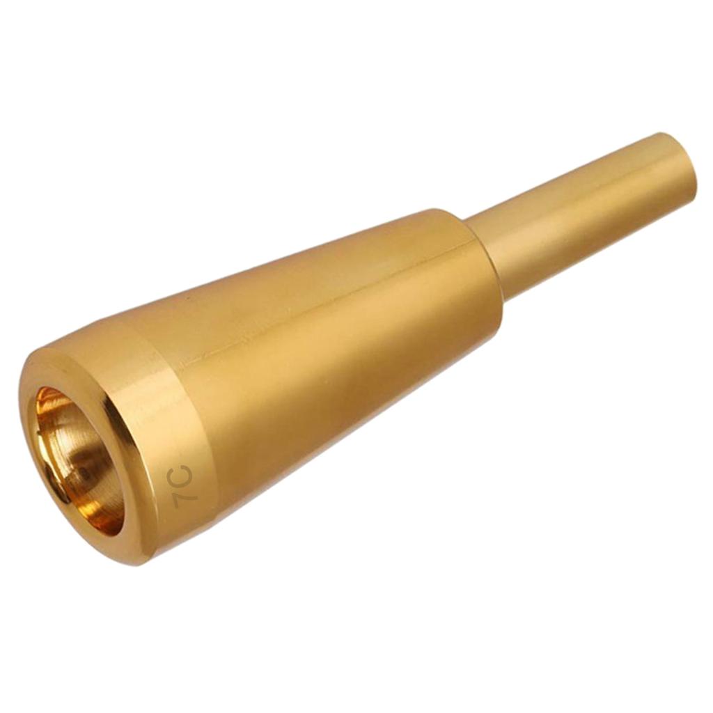 3C/5C/7C Trumpet Mouthpiece Stainless Instrument Mouthpiece Bright Tone Woodwind Musical Instrument Performance Parts
