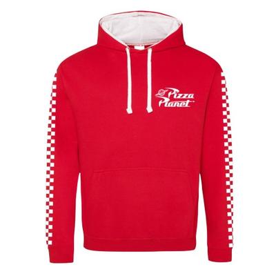 Toy Story Bluza z kapturem Pizza Planet dla dorosłych unisex