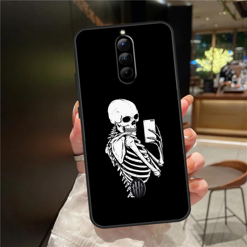 Aesthetics Skeleton Case For ZTE Nubia Red Magic 11 10 9 8 8S 9S 10S Pro Plus 6 7 6S 7S For RedMagic 10 Air Cover