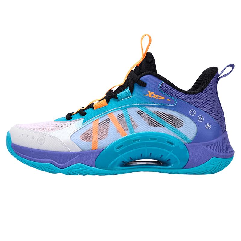 XTEP Youth Boys Mesh Breathable Basketball Shoes 38