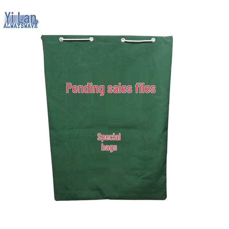 Yilan Thickened Canvas Confidential Document Bag