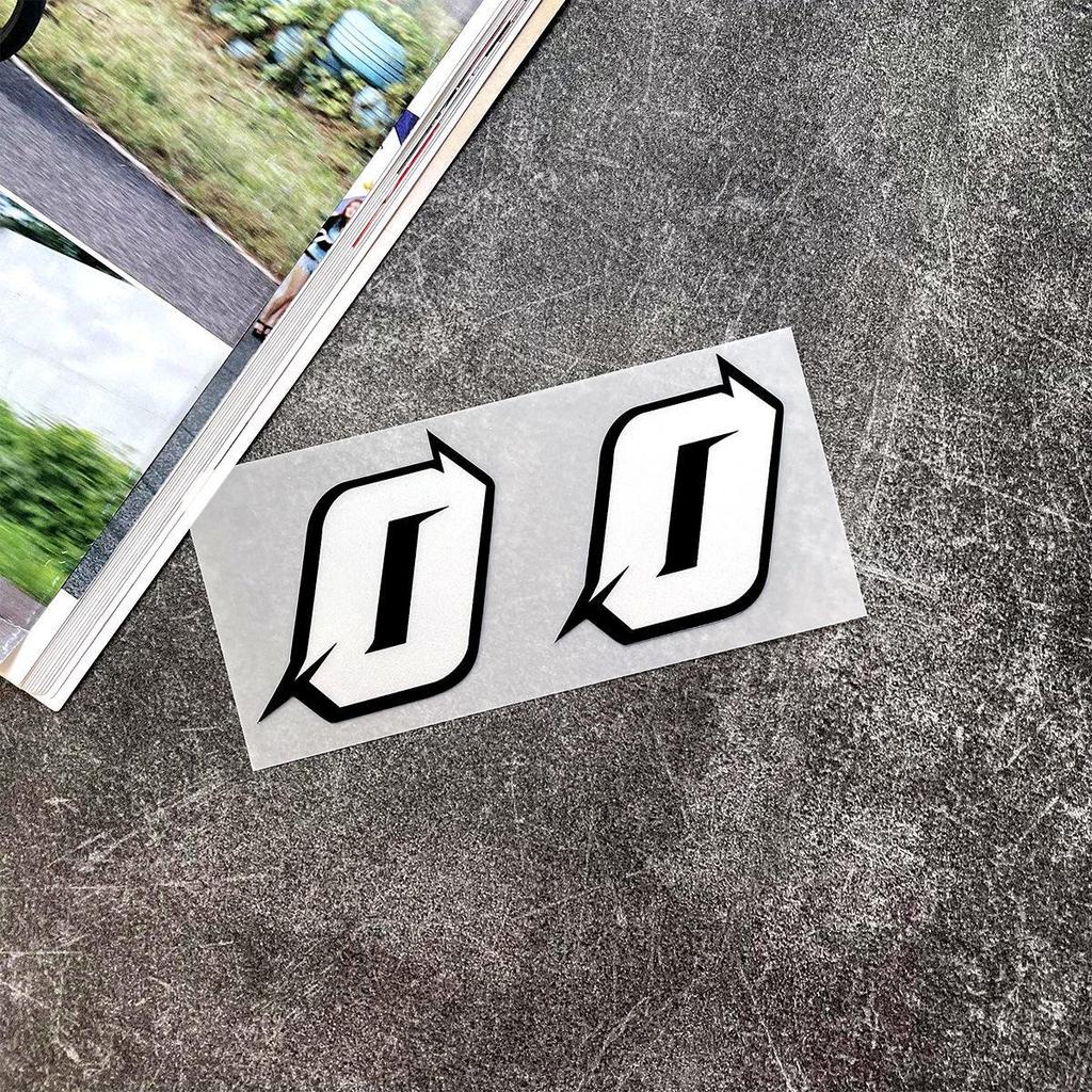 Weiße reflektierende JDM Autoaufkleber wasserdicht DIY dekorative Abdeckung für Motorrad